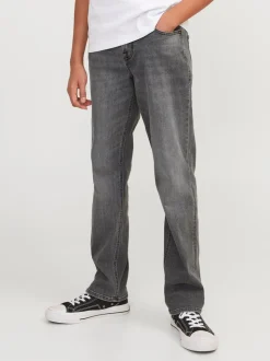 Grijs - JACK & JONES Junior Grey Clark Regular Fit Jeans
