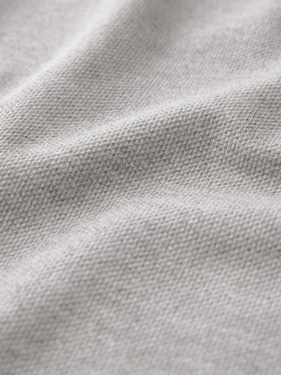 Grijs - Jersey keperstof Overshirt met drukknopen