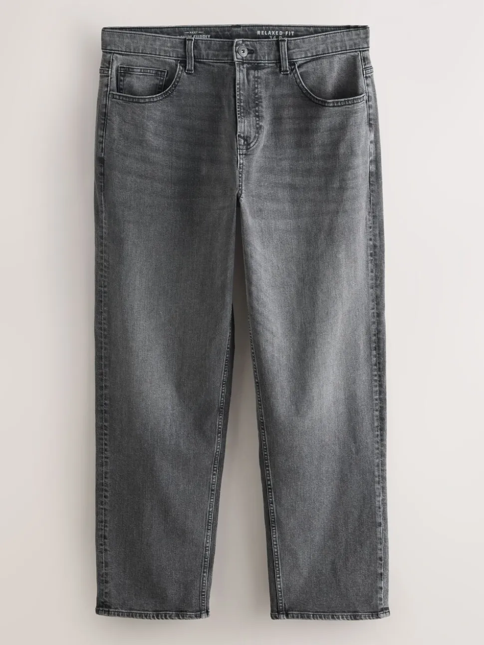 Grijs - Klassieke stretchy Jeans met relaxed fit