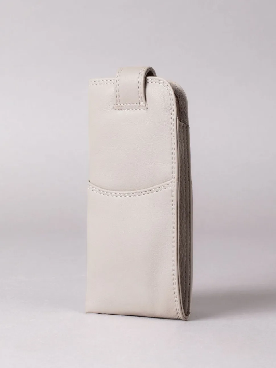 Grijs - Lakeland Leather Glasses Case