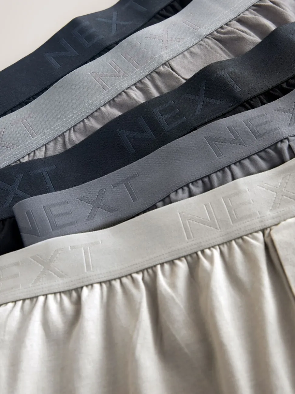 Grijs - Losse Boxer 5 set