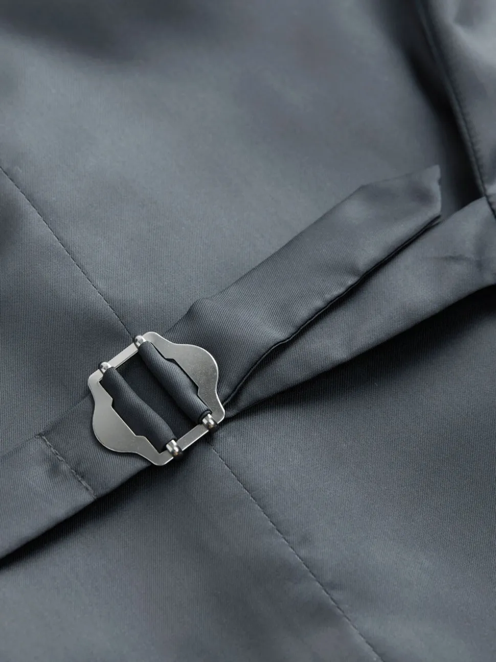 Grijs - Merino Wool Blend Suit Waistcoat