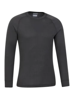 Grijs - Mountain Warehouse - Talus - Thermische herentop met ronde hals