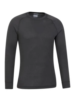 Grijs - Mountain Warehouse - Talus - Thermische herentop met ronde hals