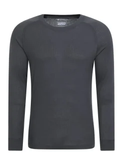 Grijs - Mountain Warehouse Talus - Thermische set van top en joggingbroek voor heren