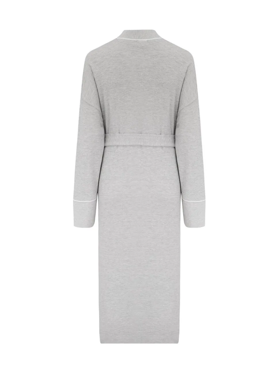 Grijs - Pour Moi Waffle Loungewear Dressing Gown