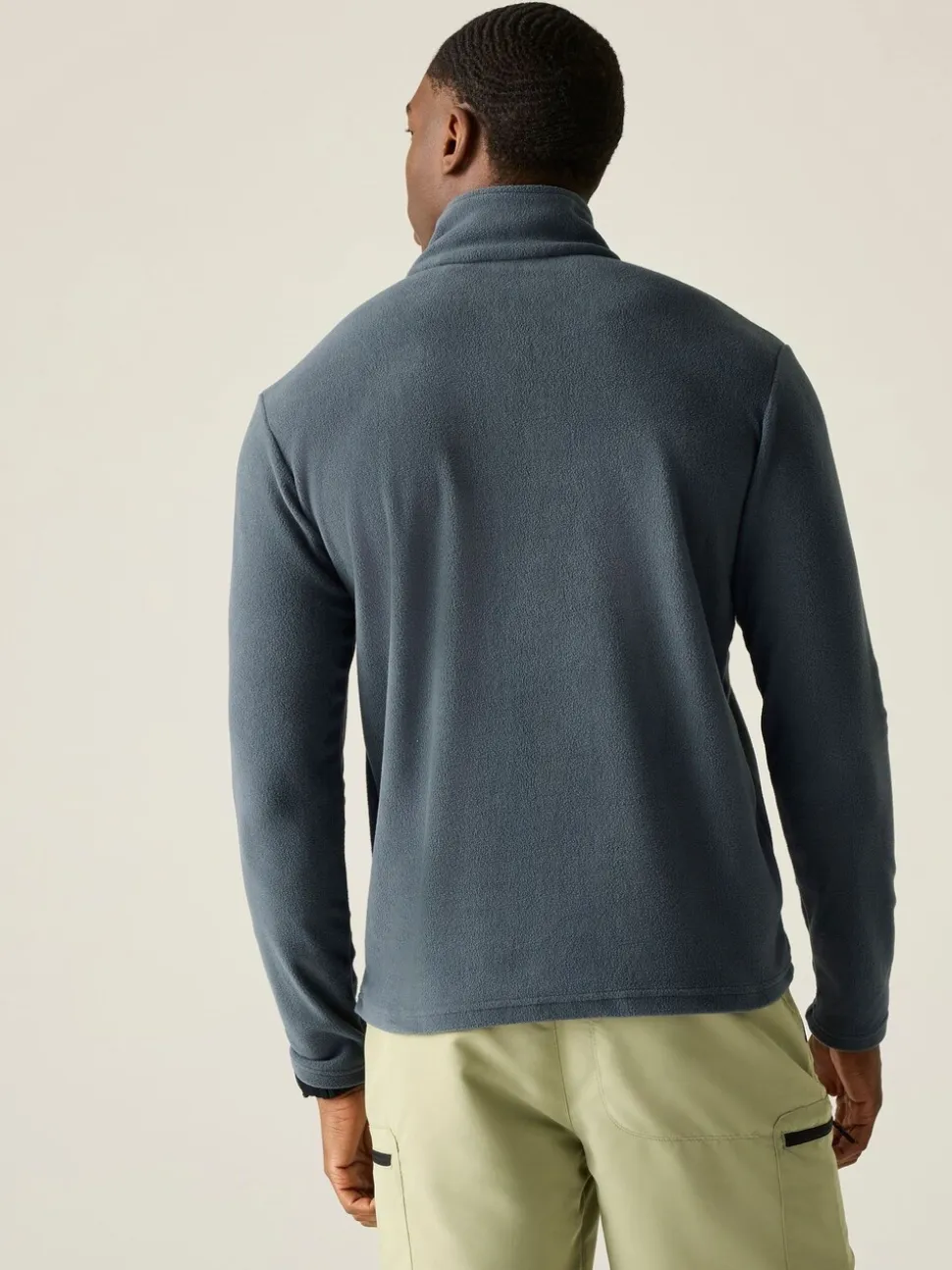 Grijs - Regatta Thompson fleece met rits bij de hals