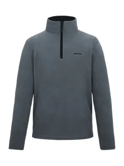 Grijs - Regatta Thompson fleece met rits bij de hals
