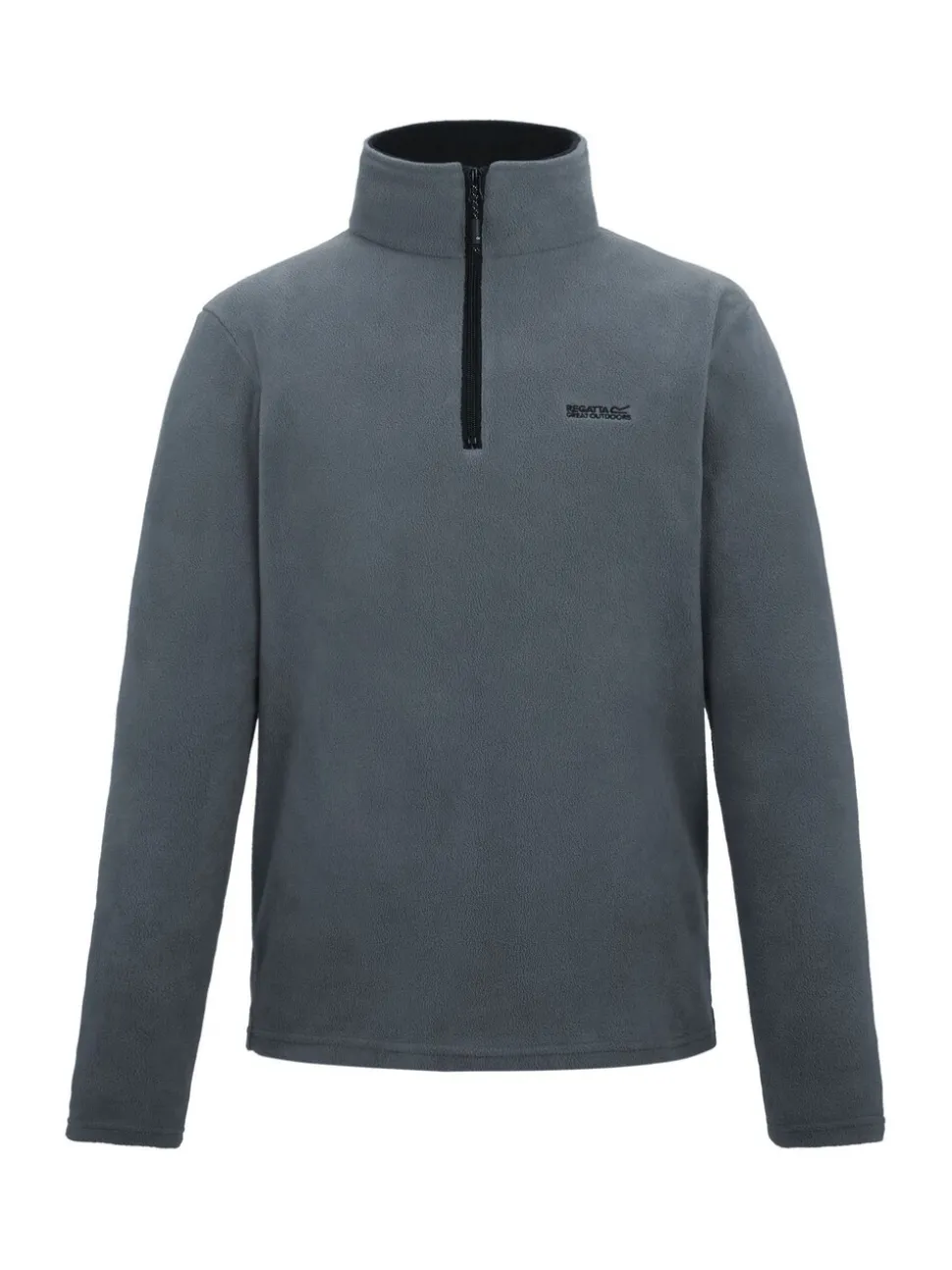 Grijs - Regatta Thompson fleece met rits bij de hals