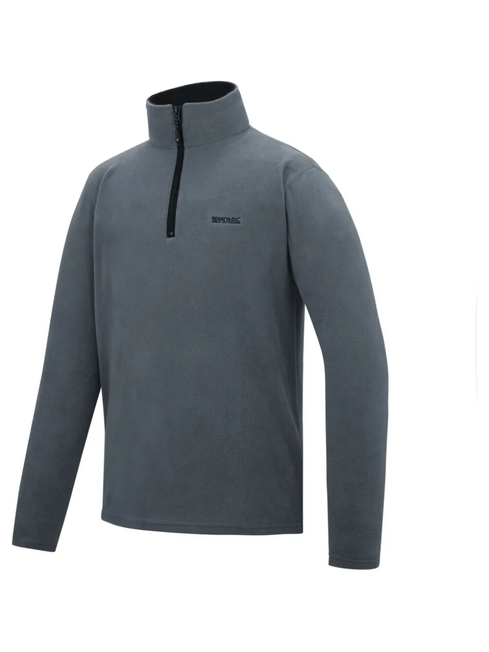 Grijs - Regatta Thompson fleece met rits bij de hals