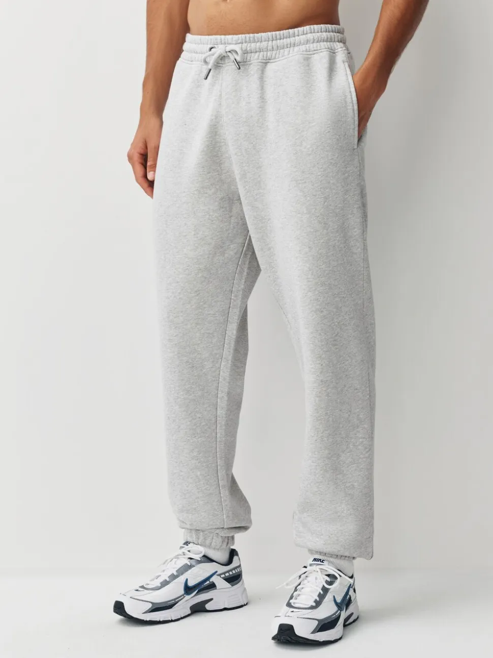 Grijs - Relaxed fit - Slim Fit Brushback Heavyweight Joggers