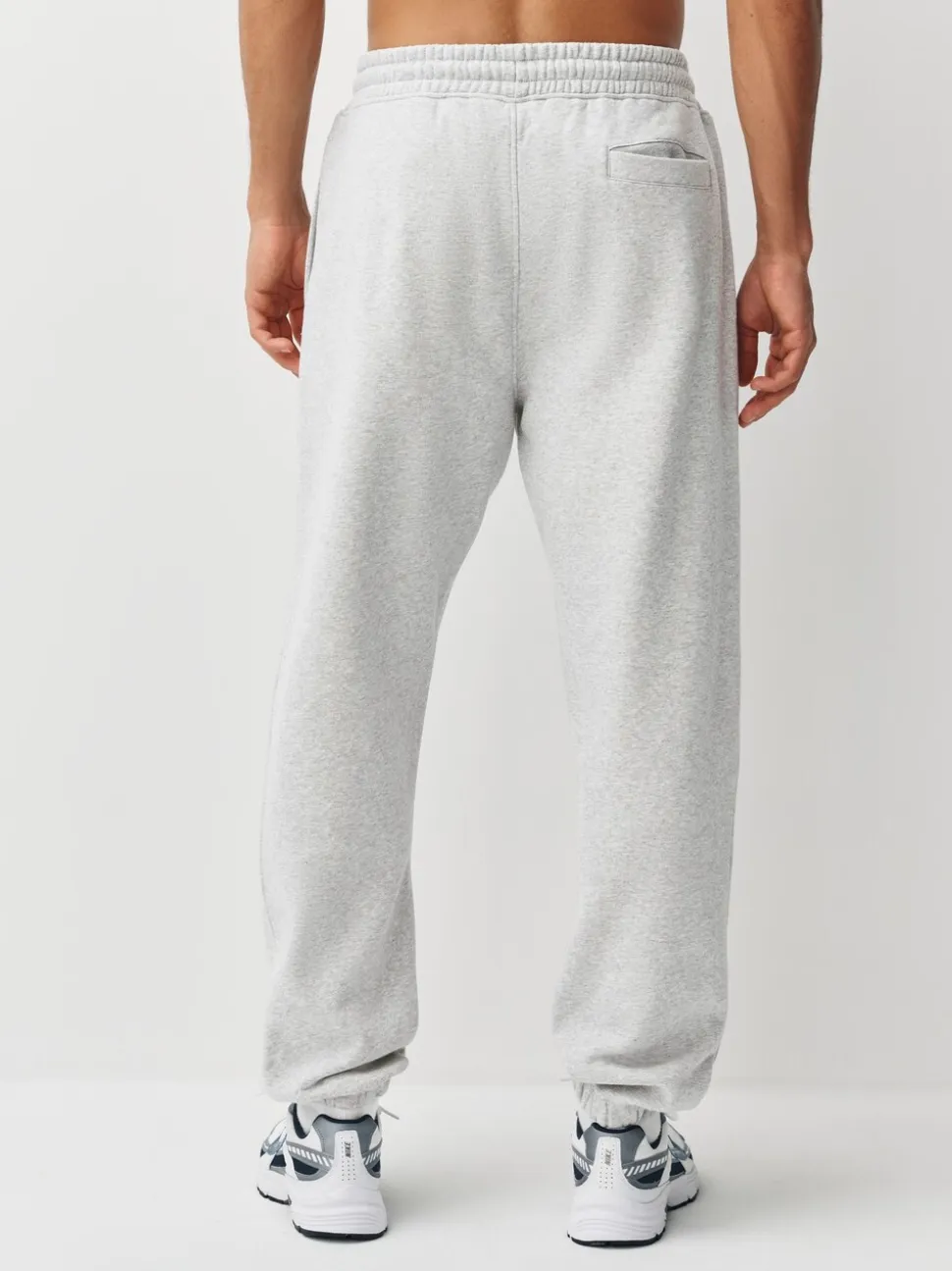 Grijs - Relaxed fit - Slim Fit Brushback Heavyweight Joggers