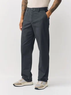 Grijs - Relaxed fit - Stretchy chino