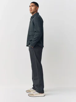 Grijs - Relaxed fit - Stretchy chino