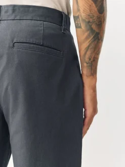 Grijs - Relaxed fit - Stretchy chino
