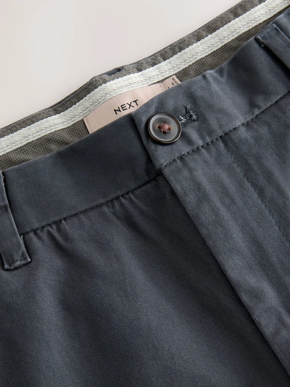 Grijs - Relaxed fit - Stretchy chino