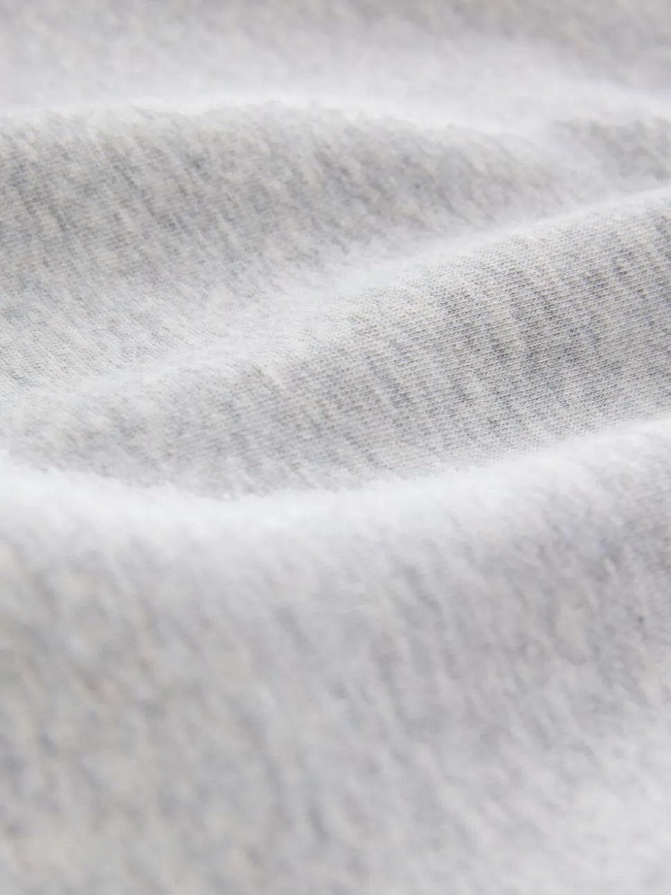 Grijs - Relaxte pasvorm zware lange hoodie