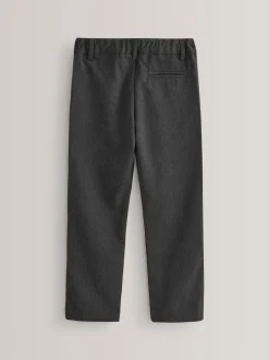 Grijs - Schoolbroek met rechte pijpen (3-17jaar)