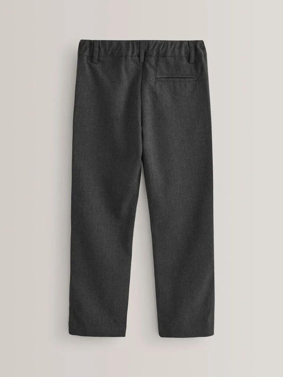 Grijs - Schoolbroek met rechte pijpen (3-17jaar)