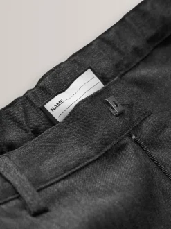 Grijs - Schoolbroek met rechte pijpen (3-17jaar)