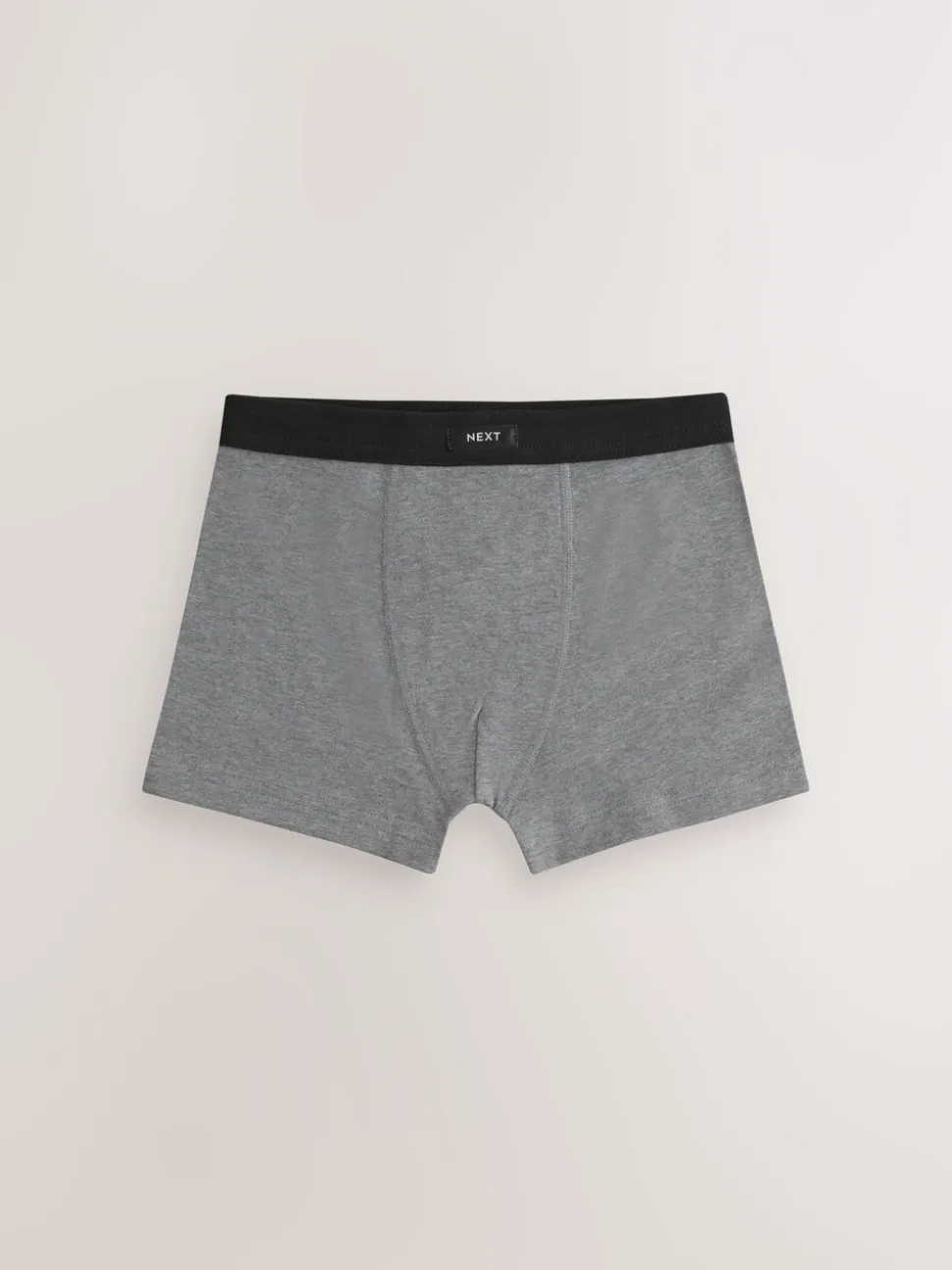 Grijs - Set van 5 boxershorts met zachte tailleband (1,5-16 jr)