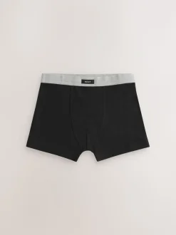 Grijs - Set van 5 boxershorts met zachte tailleband (1,5-16 jr)