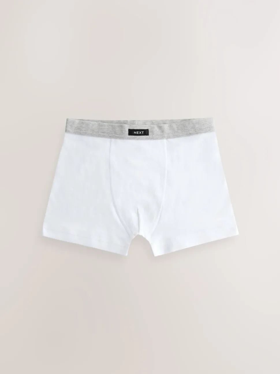 Grijs - Set van 5 boxershorts met zachte tailleband (1,5-16 jr)