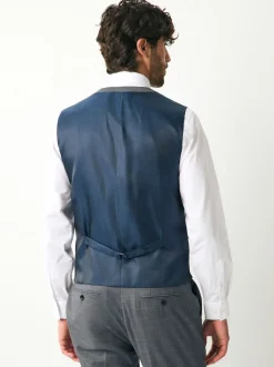 Grijs - Signature Cerutti !00% Italian Wool Suit Waistcoat