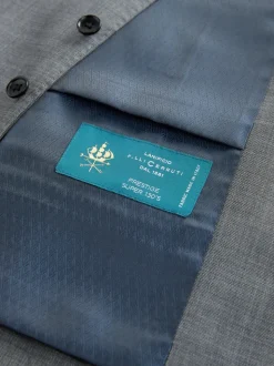 Grijs - Signature Cerutti !00% Italian Wool Suit Waistcoat