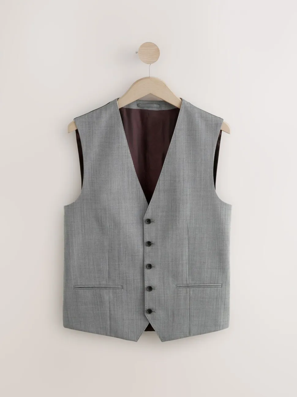 Grijs - Signature Nova Fides wollen gilet