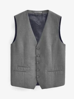 Grijs - Skopes Madrid regular fit gilet
