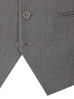 Grijs - Skopes Madrid regular fit gilet