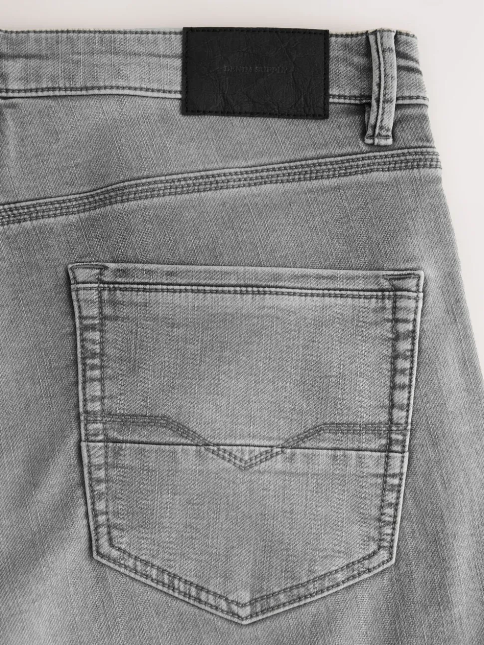 Grijs - Slim Fit - Comfortabele stretchjeans