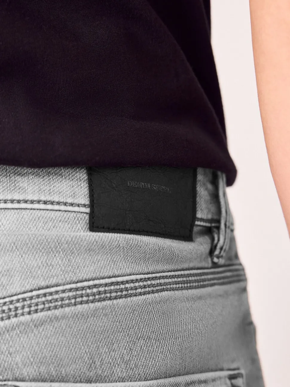 Grijs - Slim Fit - Comfortabele stretchjeans