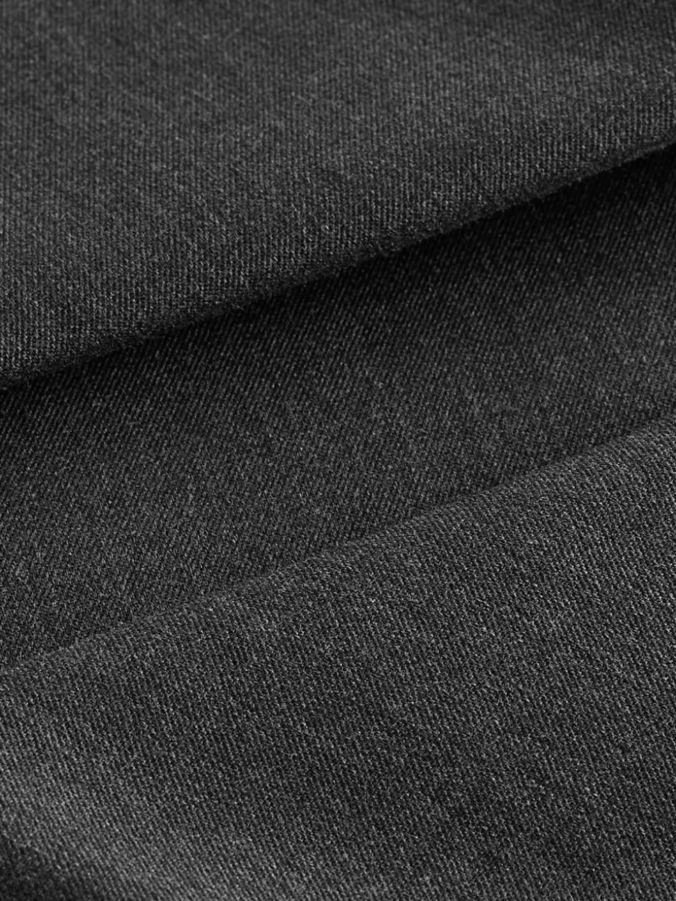 Grijs - Slim Fit - Modieuze broek zonder plooien