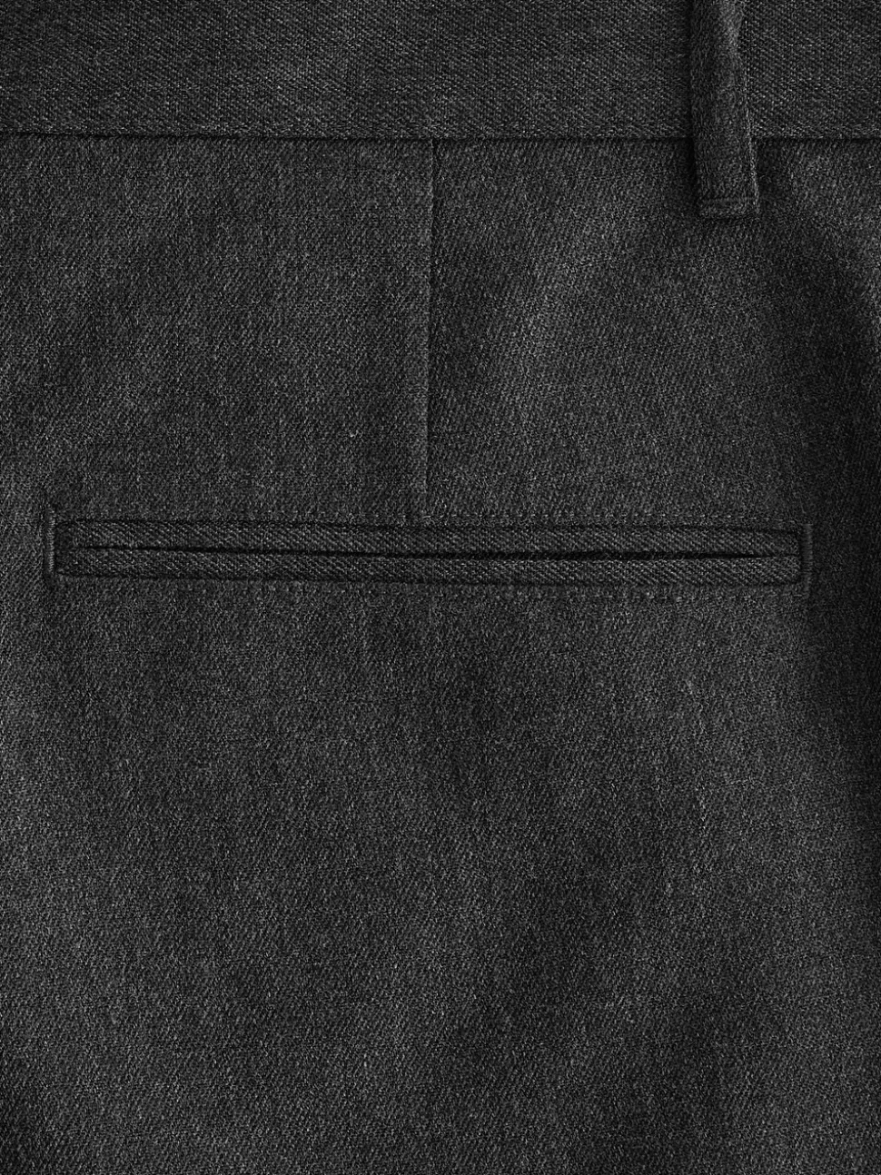 Grijs - Slim Fit - Modieuze broek zonder plooien