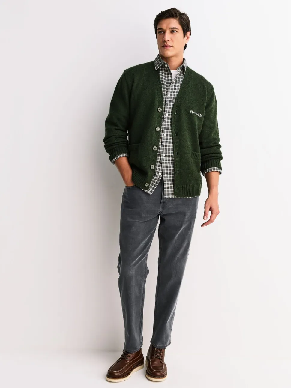 Grijs - Slim Fit - Motionflex jeans