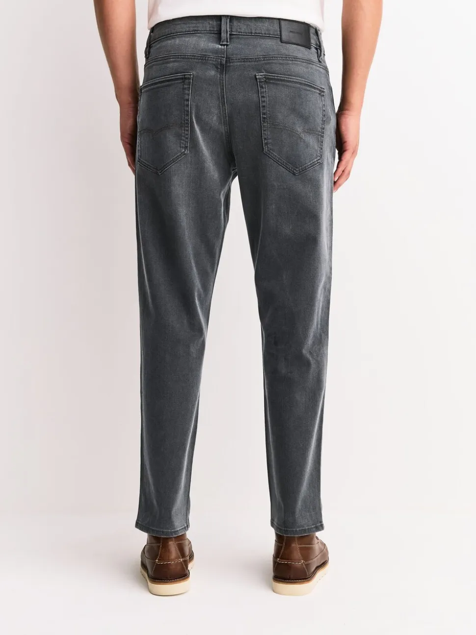 Grijs - Slim Fit - Motionflex jeans
