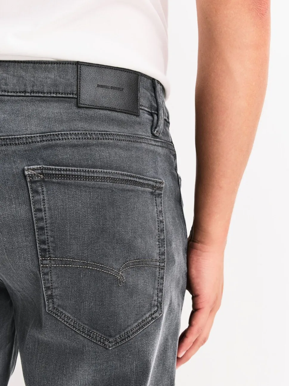 Grijs - Slim Fit - Motionflex jeans