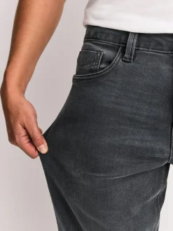 Grijs - Slim Fit - Motionflex jeans