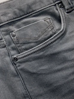 Grijs - Slim Fit - Motionflex jeans