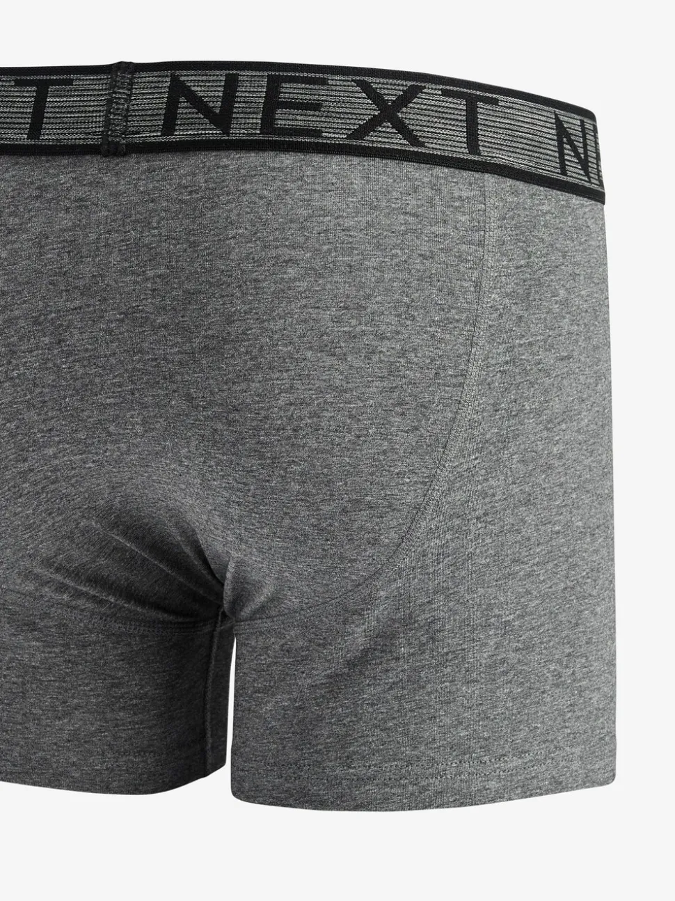 Grijs - Standaard - 10 Boxershorts zonder plooi