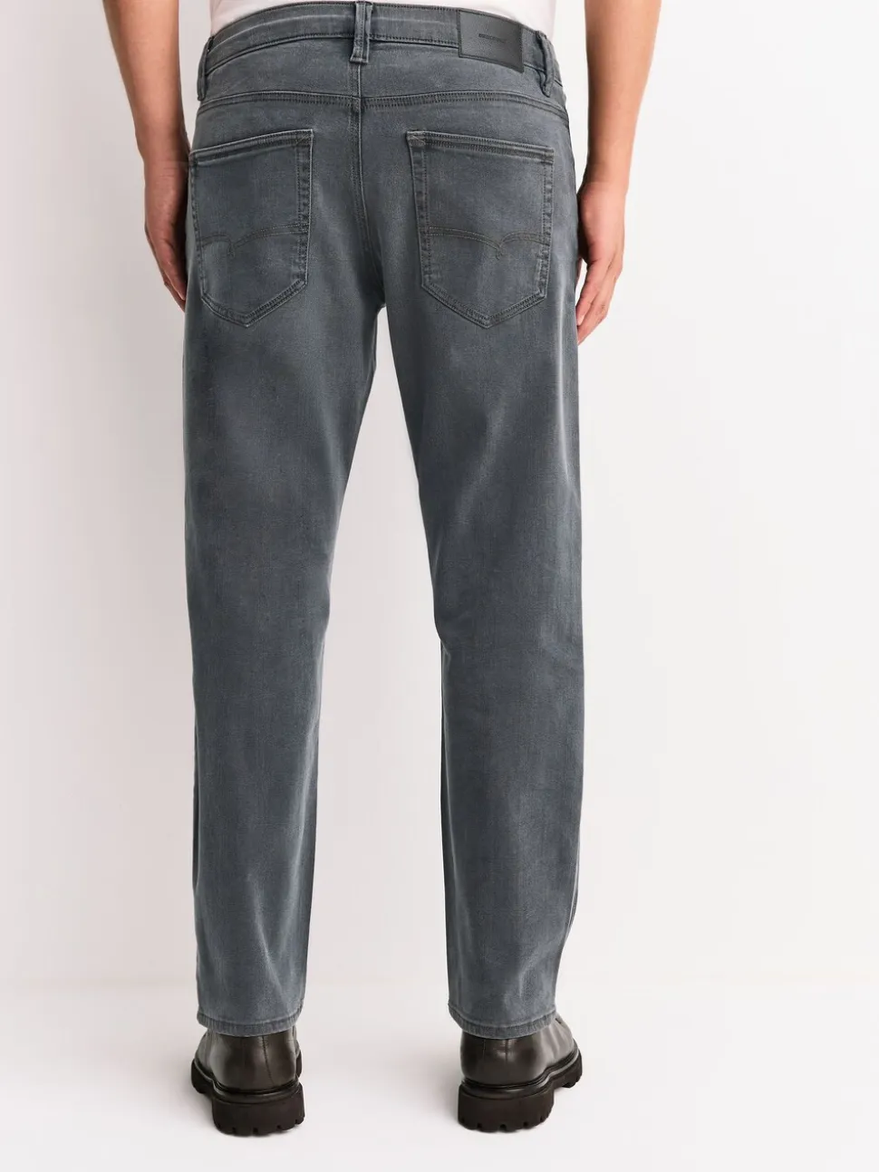 Grijs - Straight fit - Motionflex jeans