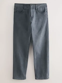 Grijs - Straight fit - Motionflex jeans