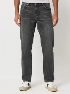Grijs - ThermoGen - Straight fit - Motionflex jeans