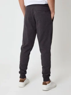 Grijs - Threadbare - Katoenen Blend joggingbroek