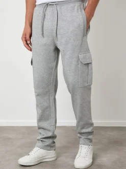 Grijs - Threadbare Cargo Joggers