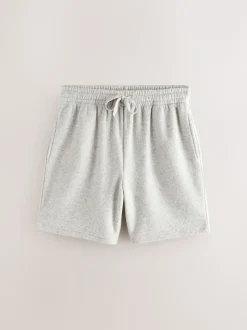Grijs - Towelling Short Sleeve Pyjamas Set