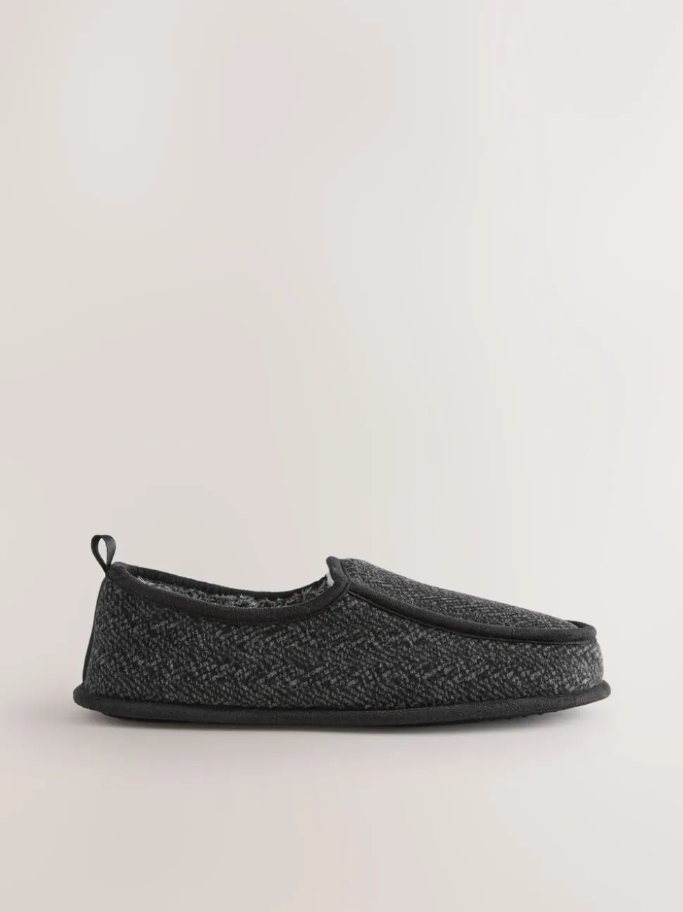 Grijs - Wide Fit Closed Back Slippers