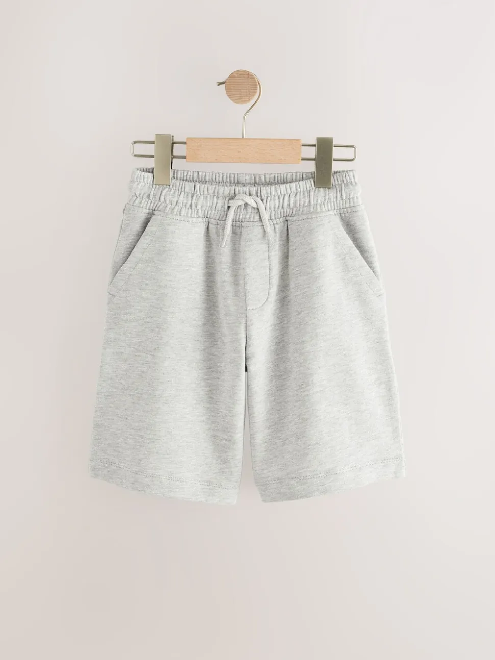 Grijs gemêleerd - Basic short (3-16jr)
